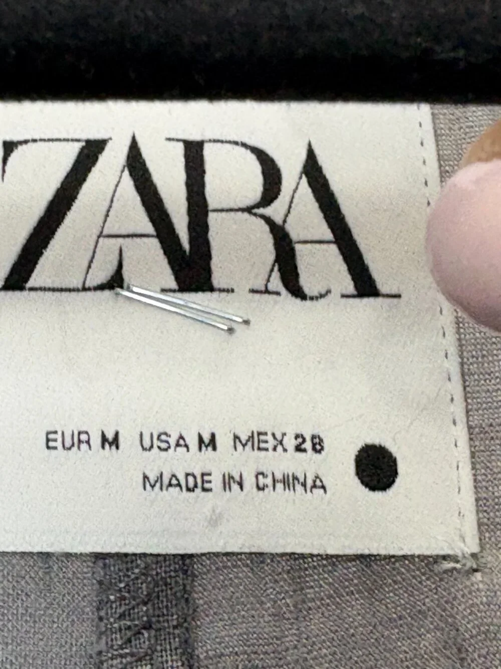 Zara Gray 100% Linen Bolier Jumpsuit The Lillian Size Medium